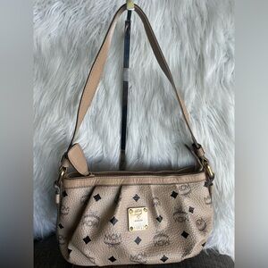 MCM Beige Shoulder Bag